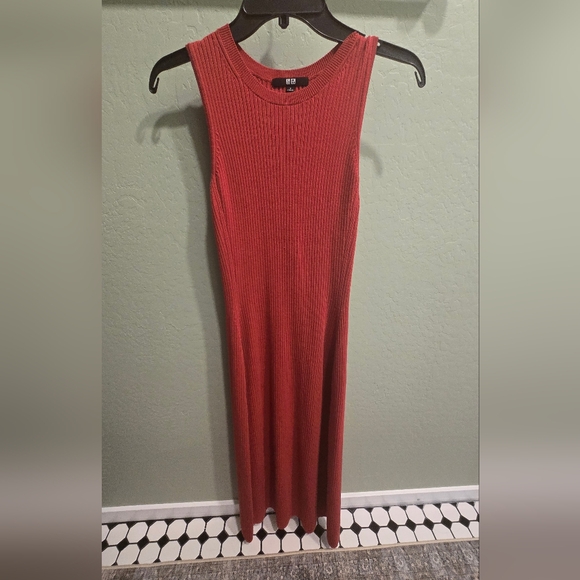 Uniqlo Cotton Blend Knit Sleeveless Dress SOLD OUT - Picture 1 of 6